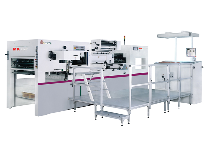 MK920YMI平压平自动模切烫金机 
技术描述：铝箔控制及输送技术/全息图输送控制技术