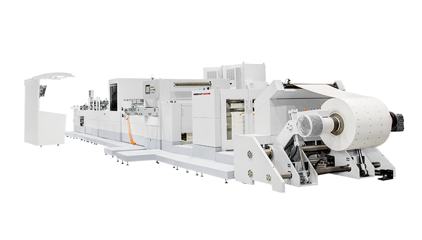 MK Webcut 82CSB 卷筒纸机组式模切机