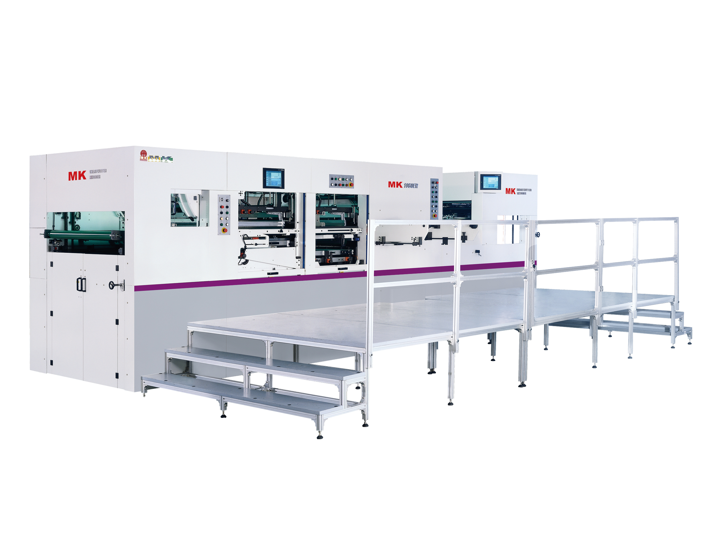 MK1060ER平压平自动全清废模切机
技术描述：全清废技术
2008年，银河娱乐6163推出国内第一台全清废模切机。实现从模切、清废、分盒、自动出料的高自动化纸盒成型加工。为中国全清废技术的突破起到了推进作用，也使全清废模切机正式在国内推广开来。